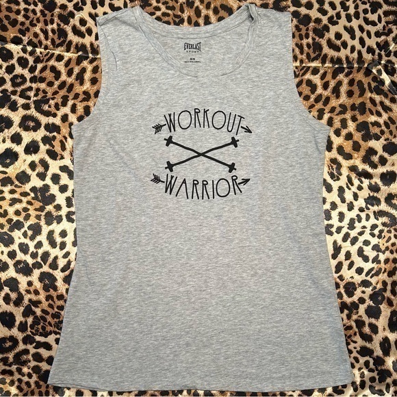 Everlast Sport Grey Workout Warrior Tank - Picture 1 of 5